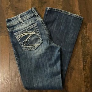 Silver Bootcut Jeans